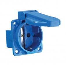 Βιομηχανική Πρίζα Σούκο Πίνακα 16A 230V Μπλέ IP44